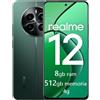 Realme 12 4G Pioneer Green 8Gb Ram 512Gb Memoria Verde Display 120Hz 6.7"