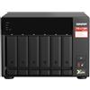 Qnap Memorizzazione in Rete NAS Qnap TS-673A-8G Nero