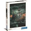 Clementoni - Puzzle 1500 Pezzi Adulti e Ragazzi, High Quality Collection, Illustrazione Nave Pirata, Grande Pezzatura per Appassionati, Idea Regalo Made in Italy, 24,3x59,2 cm, 31682