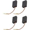 ECSiNG 2 paia di spazzole di carbone motore Auto Stop parte di ricambio 5x10x16mm compatibile con Kress 1050 FME-P/1050 FME/800 FME/530 FM Accessori per utensili elettrici