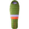 Marmot Donna Women's Angel Fire, Sacco a pelo a mummia per adulti, imbottitura in piuma d'oca 650, molto leggero e caldo, 168 cm, adatto fino a -28 °C, Foliage/Paisley Purple, 168 cm