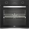 Beko Forno Elettrico da Incasso Ventilato Multifunzione con Grill Pirolitico 72 Litri 60 cm Classe A+ colore Inox - BBIMA13302BMPE