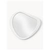 Westwing Collection Specchio da parete con cornice in marmo Meringue