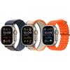Apple Watch Ultra 2 (2023) | GPS + Cellular | argento | Alpine Loop weiß M/L