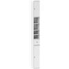 HOMCOM Colonna Bagno Salvaspazio con 2 Armadietti, 3 Ripiani Aperti e Cassetto, in Legno, 20x20x178 cm, Bianco