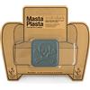 MastaPlasta - Toppa GRIGIO autoadesiva PREMIUM per la riparazioni di pelle. Scegli Dimensioni/Design. Pronto Soccorso per divani, sedili Auto, Borse, Giacche
