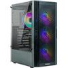 CoolPC PC da Tavolo CoolPC LEOPARD AMD Ryzen 7 5700X 16 GB RAM 1 TB SSD Nvidia Geforce RTX 4060