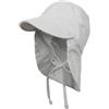 Petinard Label Cappello da sole in mussola con protezione per collo e orecchie, protezione UV (UPF 50+), per neonati e bambini, unisex, Laurel Verde, 46