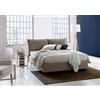 Talamo Italia - Letto matrimoniale Sabrina, Letto contenitore con rivestimento in tessuto, 100% Made in Italy, Apertura frontale, con materasso Cm 160x200 incluso, Blu