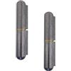 Gedotec Cerniera a saldare per porte in metallo 2 pezzi Cerniera a saldare per porte in metallo | Altezza cerniera a saldare: 80 mm | MADE IN GERMANY | Portata 80 kg