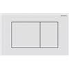 PLACCA DI COMANDO GEBERIT SIGMA 40 SQUARE ACCIAIO INOX BIANCO OPACO 115.629.JT.1