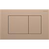 PLACCA DI COMANDO GEBERIT SIGMA 40 SQUARE ACCIAIO INOX ORO ROSSO SPAZZOLATO 115.629.QB.1