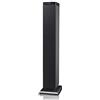 Majestic TS 92R CD BT USB AX - Altoparlanti a torre con Bluetooth NFC, Lettore CD/MP3, doppia USB, ingresso AUX-IN, telecomando, Nero