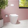 Parama Vaso filomuro tornado silent flush in ceramica bianco lucido con sedile soft-close | Rio
