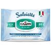 Camon Salviette muschio bianco 40 - Salviette detergenti per il pelo di cani e gatti, 40 pezzi