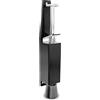 Amig - Fermaporta a pedale in gomma Mod.11 - Per bloccare e mantenere aperte le porte - Arresto verticale in zama - Anti-sbattimento - Dimensioni: 165 x 30 mm - Corsa: 45 mm - Nero