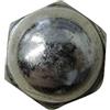 TOOLCRAFT D1587-STAHL:A2K 194786 Dadi esagonali M3 DIN 1587 in acciaio zincato, 10 pezzi