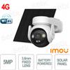 IMOU IPC-B7ED-5M1TEA-EU/FSP14-IMOU - Imou AOV PT Kit - 1x Telecamera AOV PT 5MP Batteria + 1x Pannello Solare FSP14