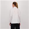 Lucrezia Sciortino Camicia linea a balloon a righe con spalla scesa