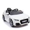 Aziamor Audi TT RS Auto Elettrica 12V per Bambini Colore Bianco