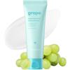 THANKYOU FARMER Grape Aqua Hyaluron Biome Cream 80ml - 10 Tipi di Acido Ialuronico, Non Comedogenico, Pelle Morbida e Luminosa, Fermento di Lactobacillus, Idratante Coreano per Pelle Grassa