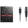 Numark Scratch + SoundSwitch DMX Micro Interface - Mixer Scratch per DJ, Crossfader Innofader, Licenza DVS e pad Performance + Interfaccia compatta USB-DMX + Serato DJ Pro