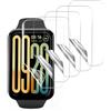 Snailcanfly Pellicola idrogel 5pcs per XIAOMI Smart Band 10 Pro / NFC / Mi Band 9 Pro 1.74 Smart Watch Trasparente TPU Pellicola Protettiva Schermo Touch Sensibile, HD Clear, Ultra Sottile, Auto Guarigione
