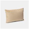 DEGHI Cuscino 30x45 cm in velluto beige - Chicago