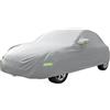 X AUTOHAUX Copriauto completo per Volkswagen New Beetle 1998-2019, tonalità | Con cerniera per porta, impermeabile, per tutte le stagioni, per esterni, antivento, sole e pioggia