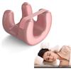 HEYOUTH Cuscino di Bellezza Anti-invecchiamento,Cuscino cervicale antirughe,Cuscino Anti Rughe per il Sonno Laterale,Cuscino in Memory Foam,Cuscino per Dormire sulla Schiena e sul Fianco (Rosa)