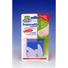 FARMACEUTICI DOTT.CICCARELLI Separadita anatomico per piede realizzato in gel di silicone bianco semitrasparente sagomato igienepiede 2 pezzi - CICCARELLI - 907267761