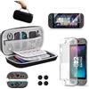 Lmcpa Custodia Trasporto compatibile con Nintendo Switch 2 2025, Accessori Nintendo Switch 2 include Custodia, Pellicola Protettiva, Cover Protettiva Trasparente, Impugnatura per il Pollice