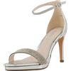 Buffalo Monroe 2, Sandali con Tacco Donna, Nero, 39 EU
