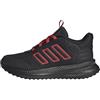 adidas X_PLR Shoes Kids, Scarpe da Corsa, Core Black/Pure Ruby/Core Black, 24 EU