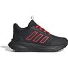 adidas X_PLR Shoes Kids, Scarpe da Corsa, Core Black/Pure Ruby/Core Black, 24 EU
