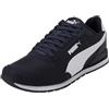 PUMA St Runner V3 NL, Sneaker Unisex-Adulto, Parisian Night White, 43 EU