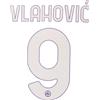 NENCINI SPORT DEKOGRAPHICS FIORENTINA 22 STAMPA VLAHOVIC 9 ADULTO Ufficiale Giocatore