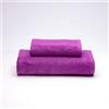 Sancarlos - Set di 2 asciugamani Ocean di Lavabo e doccia, colore viola, 100% cotone, 550 g/m2