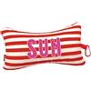 moses. Fernweh Mini cuscino da lettura Sun - Cuscino cervicale per viaggi con pratico moschettone, cuscino compatto per auto, aereo e spiaggia, cuscino da viaggio ergonomico con design estivo