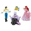Bullyland - Set di personaggi Disney Arielle con Arielle, Eric, Fabius e Ursula