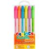CARIOCA Penne Gel Neon | Scatola di 6 Penne Gel Fiorella Colori Neon | Per Scuola, Università e Ufficio | Punta Ø 0,1 mm | 6 pezzi