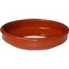 Acan Tradineur Casseruola Rotonda in terracotta Adatta per Vitro e Forno per Stuatoi e Arrosti fatti in casa - Ø 24 cm