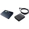 Alesis SR16 - Drum Machine con 233 Suoni di Batteria Elettronica, Effetti Digitali, Supporto Midi, Kit di Suoni Personalizzabili & KORG PS-3, Pedale Switch a Interruttore in Plastica, Colore Nero