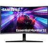 Samsung Monitor S39GD (S32D396GAU), Curvo (1500R), 32'', 1920x1080 (Full HD), VA, 100Hz, 4ms (GtG), D-Sub, HDMI, Ingresso Audio, Eye Saver Mode, Flicker Free, Speaker Integrati