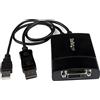 StarTech.com - Adattatore da DisplayPort a DVI - Dual-Link - Adattatore DVI-D attivo per il tuo monitor / Display - Alimentato da USB - 2560x1600 (DP2DVID2)