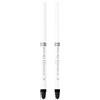 L'Oreal Paris L'Oréal Paris Infaillible Grip Eyeliner con Punta in Feltro e Spugnetta per Sfumare Matita Occhi Automatica in Gel Formula Waterproof No-Transfer 36H a Lunga Tenuta Colore Polar White - 2 Cosmetici
