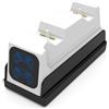 PAGJHRFJG Caricabatterie per Controller per, con Adattatore CA A Ricarica Rapida e Doppia Stazione di Docking A Induzione per PlayStation5.