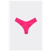 Tezenis Slip Brasiliano Sgambato Taglio Vivo In Microfibra Donna Rosa