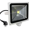vetrine in rete Vetrineinrete® Faro led smd proiettore 50 watt sensore di movimento crepuscolare luce bianca fredda illuminazione per esterno waterproof IP65 G58