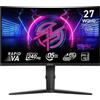 MSI Monitor MSI MPG 275CQRXFDE 27" Nero WQHD Rapid VA Curvo HDR 240Hz